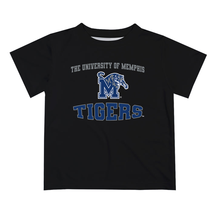 Memphis Tigers Vive La Fete Boys Game Day V3 Black Short Sleeve Tee Shirt