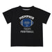 Memphis Tigers Vive La Fete Football V2 Black Short Sleeve Tee Shirt