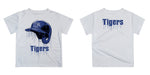 Memphis Tigers Original Dripping Baseball Hat Blue T-Shirt by Vive La Fete - Vive La Fête - Online Apparel Store