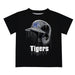 Memphis Tigers Original Dripping Baseball Hat Black T-Shirt by Vive La Fete