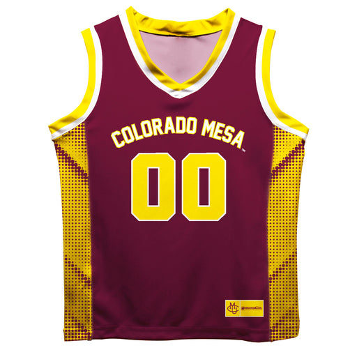 Colorado Mesa University Mavericks CMU Vive La Fete Game Day Maroon Boys Fashion Basketball Top