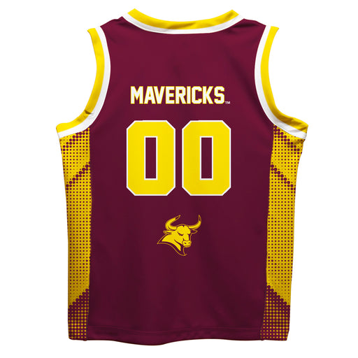 Colorado Mesa University Mavericks CMU Vive La Fete Game Day Maroon Boys Fashion Basketball Top - Vive La Fête - Online Apparel Store