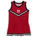 Morehouse Maroon Tigers Vive La Fete Game Day Maroon Sleeveless Cheerleader Dress