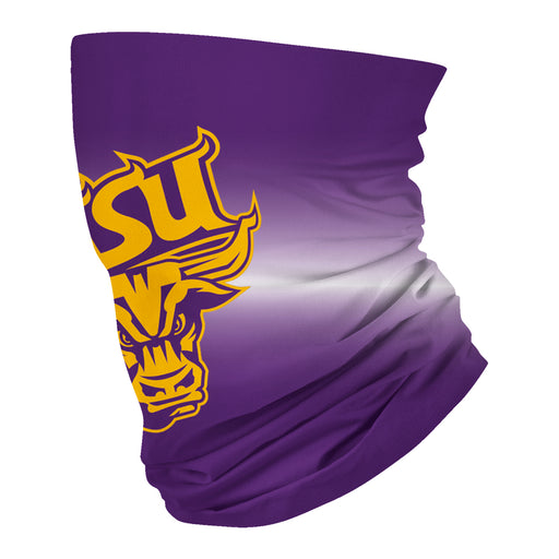 Minnesota State Mavericks Vive La Fete Degrade Logo Game Day Collegiate Face Cover Soft 4 Way Stretch Neck Gaiter - Vive La Fête - Online Apparel Store