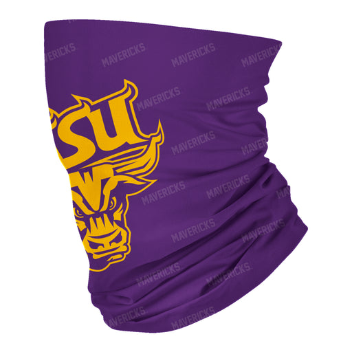 Minnesota State Mavericks Vive La Fete All Over Logo Game Day  Collegiate Face Cover Soft 4 Way Stretch Neck Gaiter - Vive La Fête - Online Apparel Store