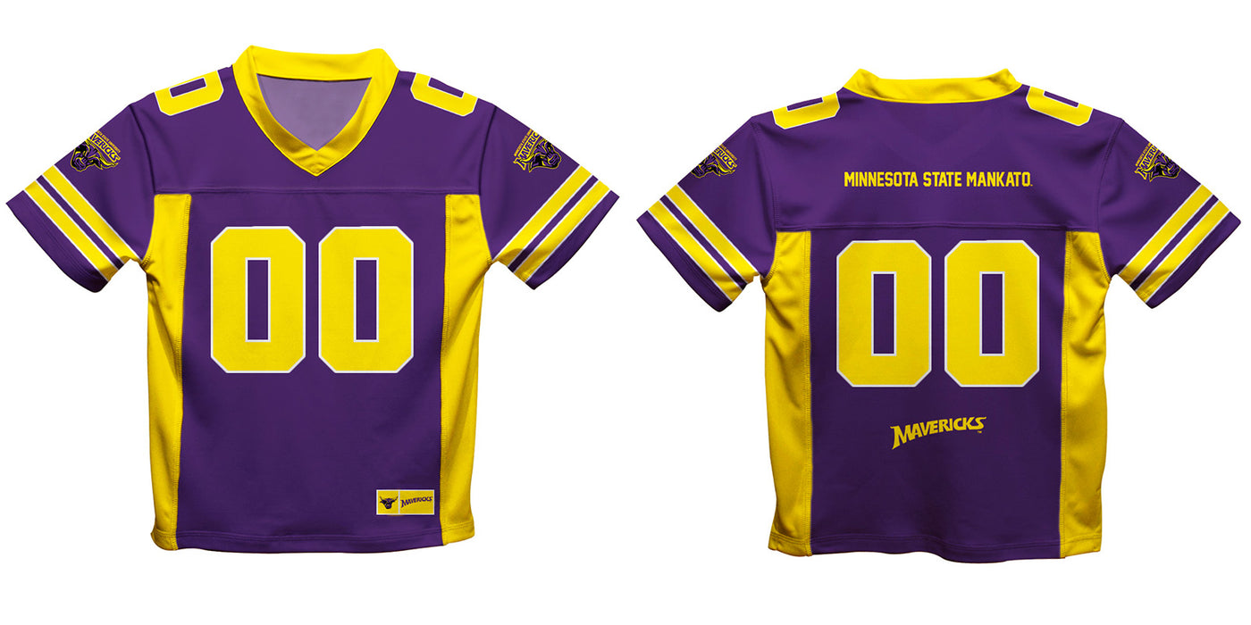 Minnesota State Mavericks Vive La Fete Game Day Purple Boys Fashion Football T-Shirt - Vive La Fête - Online Apparel Store
