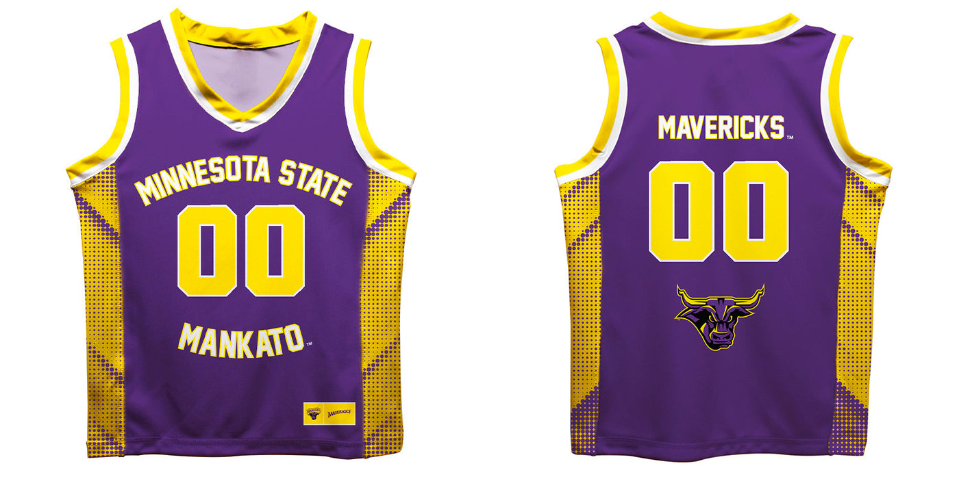 Minnesota State Mavericks Vive La Fete Game Day Purple Boys Fashion Basketball Top - Vive La Fête - Online Apparel Store