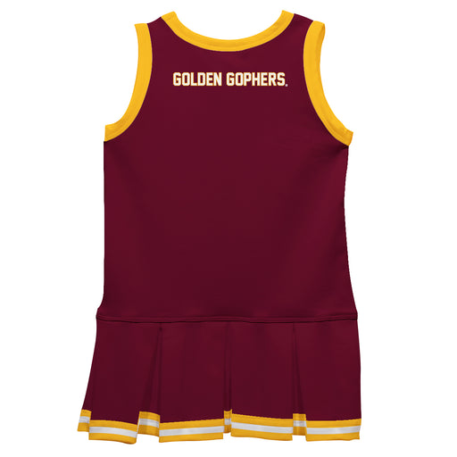 Minnesota Golden Gophers Vive La Fete Game Day Maroon Sleeveless Youth Cheerleader Dress - Vive La Fête - Online Apparel Store