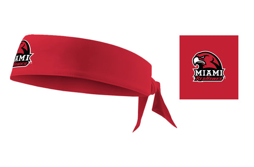 Miami Ohio RedHawks Vive La Fete Red Head Tie Bandana - Vive La Fête - Online Apparel Store
