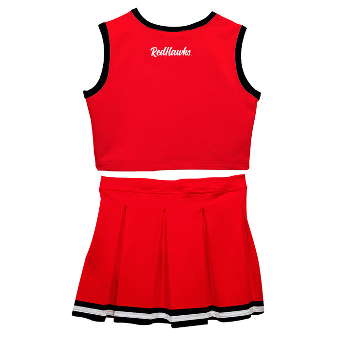 Miami Ohio RedHawks Vive La Fete Game Day Red Sleeveless Cheerleader Set - Vive La Fête - Online Apparel Store