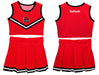 Miami Ohio RedHawks Vive La Fete Game Day Red Sleeveless Cheerleader Set - Vive La Fête - Online Apparel Store