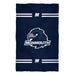 Monmouth University Hawks Vive La Fete Game Day Absorvent Premium Navy Beach Bath Towel 51 x 32" Logo and Stripes" - Vive La Fête - Online Apparel Store