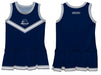 Monmouth Hawks Vive La Fete Game Day Blue Sleeveless Cheerleader Dress - Vive La Fête - Online Apparel Store