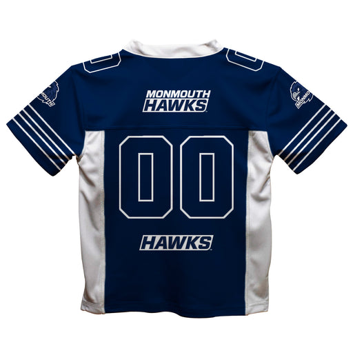 Monmouth Hawks Vive La Fete Game Day Navy Boys Fashion Football T-Shirt - Vive La Fête - Online Apparel Store