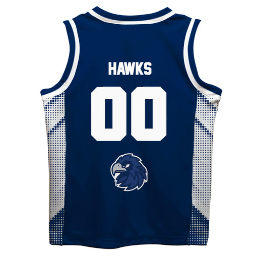 Monmouth Hawks Vive La Fete Game Day Navy Boys Fashion Basketball Top - Vive La Fête - Online Apparel Store