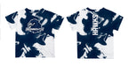 Monmouth Hawks Vive La Fete Marble Boys Game Day Navy Short Sleeve Tee - Vive La Fête - Online Apparel Store