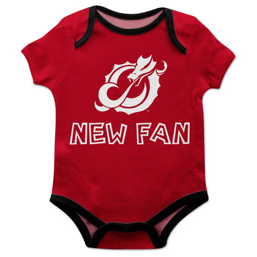 Minnesota State Dragons Vive La Fete Infant Game Day Red Short Sleeve Onesie New Fan Mascot Bodysuit - Vive La Fête - Online Apparel Store