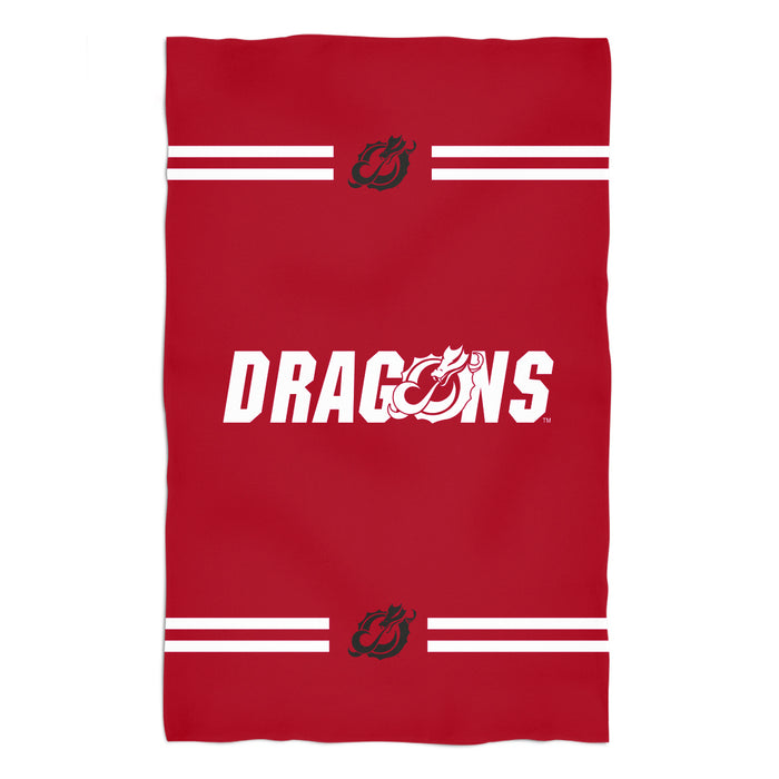 Minnesota State Dragons Vive La Fete Game Day Absorvent Premium Red Beach Bath Towel 51 x 32" Mascot and Stripes" - Vive La Fête - Online Apparel Store