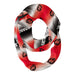 Minnesota State Dragons Vive La Fete All Over Logo Game Day Collegiate Women Ultra Soft Knit Infinity Scarf