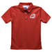 Minnesota State Dragons Embroidered Red Short Sleeve Polo Box Shirt