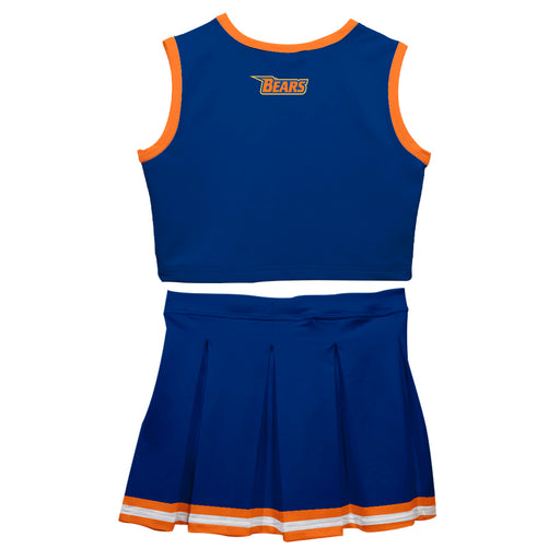 Morgan State Bears Vive La Fete Game Day Blue Sleeveless Cheerleader Set - Vive La Fête - Online Apparel Store