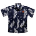 Morgan State Bears Navy Hawaiian Short Sleeve Button Down Shirt
