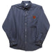Morgan State Bears Embroidered Navy Gingham Long Sleeve Button Down Shirt