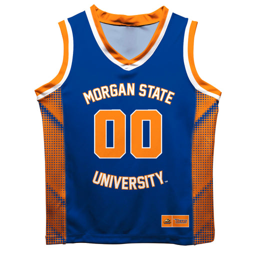 Morgan State Bears Vive La Fete Game Day Blue Boys Fashion Basketball Top