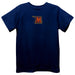 Morgan State Bears Embroidere Navy Knit Short Sleeve Boys Tee Shirt