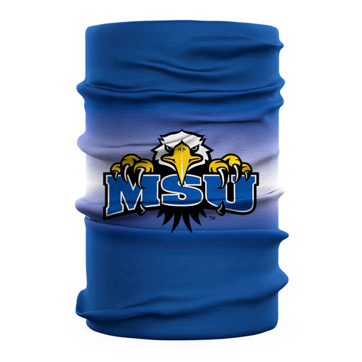 Morehead State Eagles Neck Gaiter Degrade Blue and White - Vive La Fête - Online Apparel Store