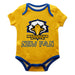 Morehead State Eagles Vive La Fete Infant Game Day Gold Short Sleeve Onesie New Fan Logo and Mascot Bodysuit