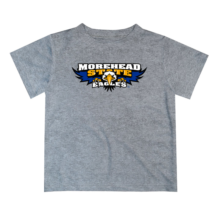 Morehead State Eagles Vive La Fete Boys Game Day V3 Gray Short Sleeve Tee Shirt