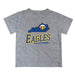 Morehead State Eagles Vive La Fete State Map Gray Short Sleeve Tee Shirt