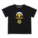 Morehead State Eagles Vive La Fete Soccer V1 Black Short Sleeve Tee Shirt