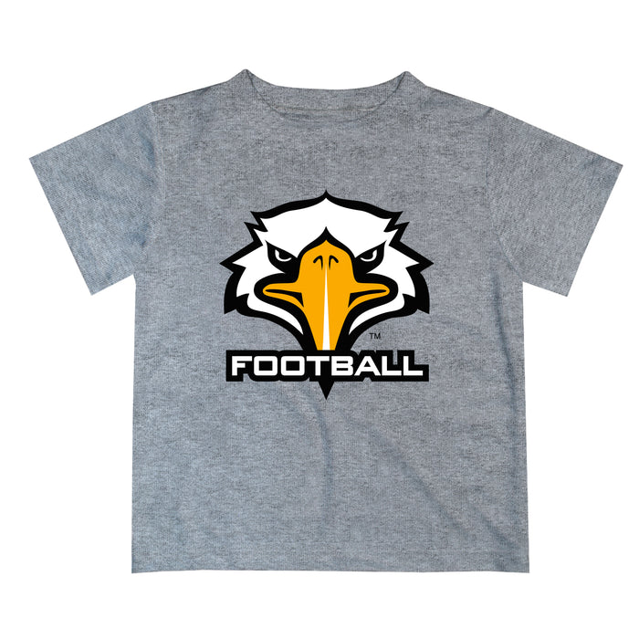 Morehead State Eagles Vive La Fete Football V1 Gray Short Sleeve Tee Shirt