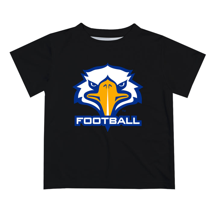 Morehead State Eagles Vive La Fete Football V1 Black Short Sleeve Tee Shirt