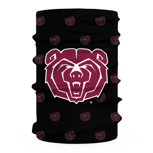 Missouri State Bears Neck Gaiter Black All Over Logo - Vive La Fête - Online Apparel Store
