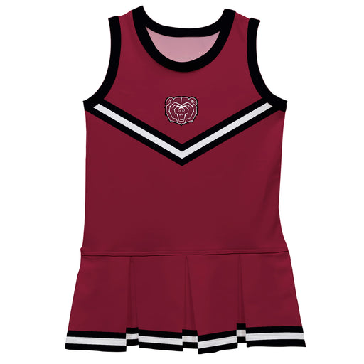 Missouri State Bears Vive La Fete Game Day Maroon Sleeveless Cheerleader Dress