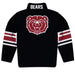 Missouri State Bears Vive La Fete Game Day Black Quarter Zip Pullover Stripes on Sleeves - Vive La Fête - Online Apparel Store