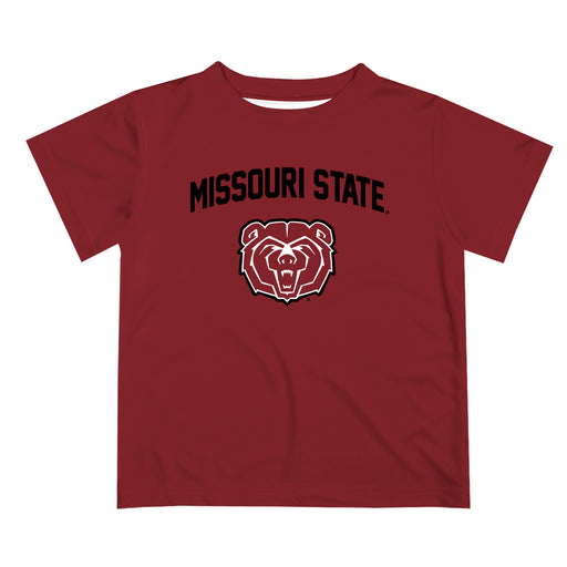 Missouri State Bears Vive La Fete Boys Game Day V2 Maroon Short Sleeve Tee Shirt