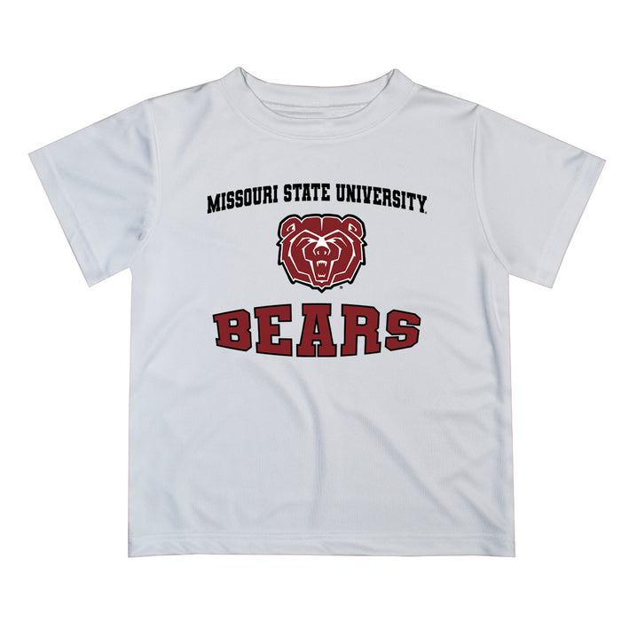 Missouri State Bears Vive La Fete Boys Game Day V3 White Short Sleeve Tee Shirt