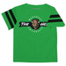 Marshall Thundering Herd MU Vive La Fete Boys Game Day Green Short Sleeve Tee with Stripes on Sleeves - Vive La Fête - Online Apparel Store