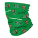 Marshall Thundering Herd MU Vive La Fete All Over Logo Game Day  Collegiate Face Cover Soft 4-Way Stretch Neck Gaiter - Vive La Fête - Online Apparel Store