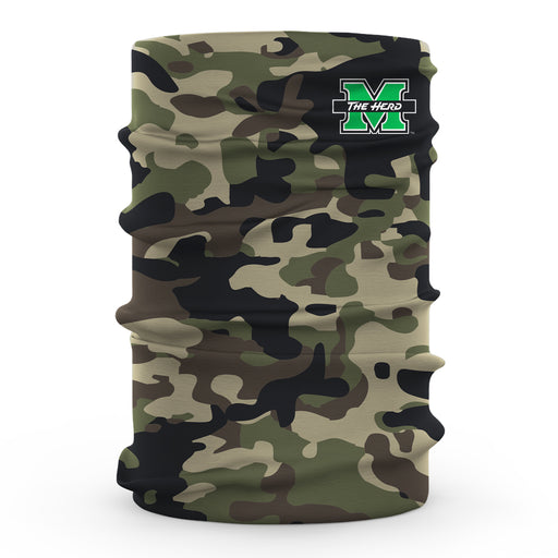 Marshall Thundering Herd MU Vive La Fete Camo Collegiate Face Cover Soft Camouflage Four Way Stretch Neck Gaiter - Vive La Fête - Online Apparel Store