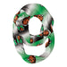 Marshall Thundering Herd MU Vive La Fete All Over Logo Game Day Collegiate Women Ultra Soft Knit Infinity Scarf