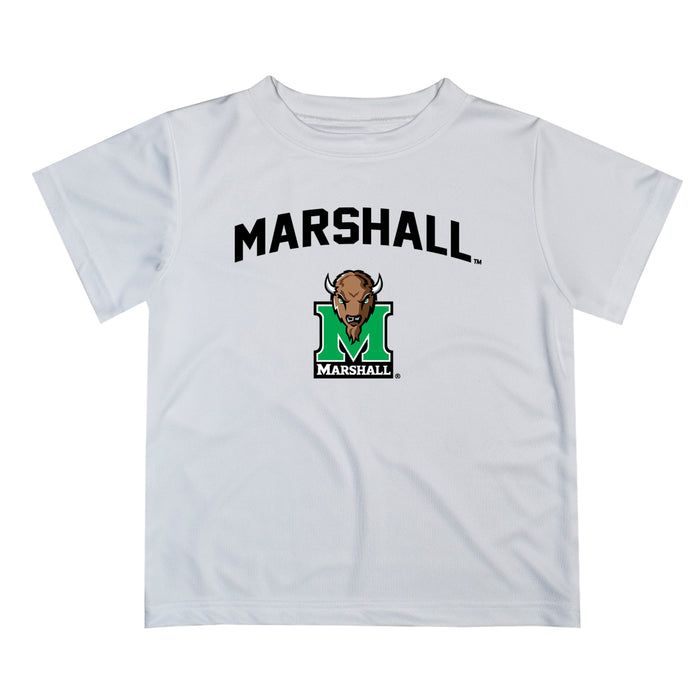Marshall Thundering Herd MU Vive La Fete Boys Game Day V2 White Short Sleeve Tee Shirt
