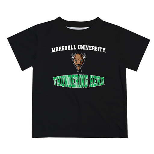 Marshall Thundering Herd MU Vive La Fete Boys Game Day V3 Black Short Sleeve Tee Shirt