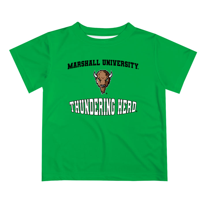 Marshall Thundering Herd MU Vive La Fete Boys Game Day V3 Green Short Sleeve Tee Shirt