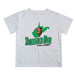 Marshall Thundering Herd MU Vive La Fete State Map White Short Sleeve Tee Shirt