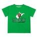 Marshall Thundering Herd MU Vive La Fete State Map Green Short Sleeve Tee Shirt